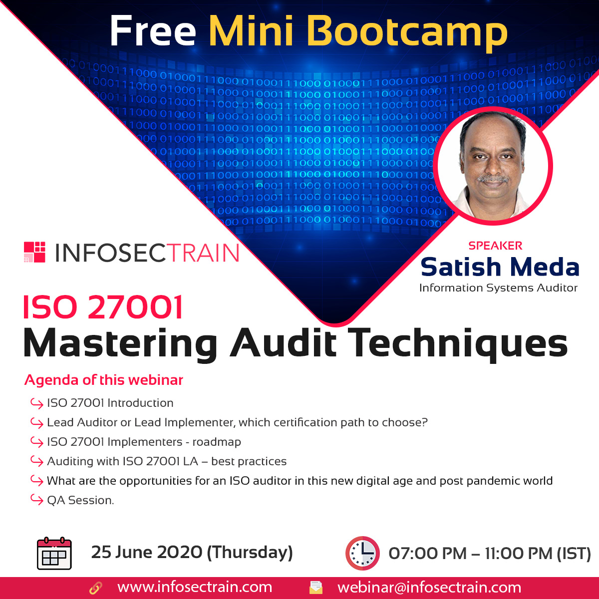 Free Live Workshop - Mini Bootcamp On ISO 27001 - Mastering Audit ...