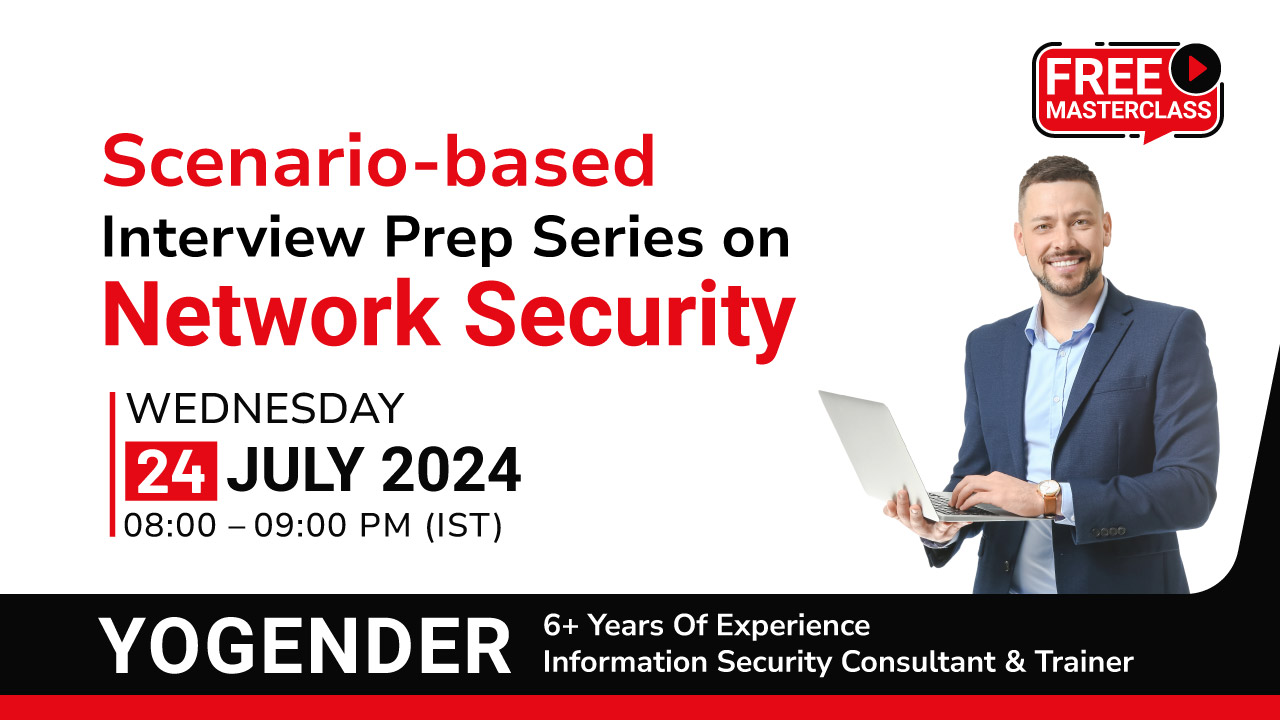 Scenario-Based Interview Prep Series on Network Security