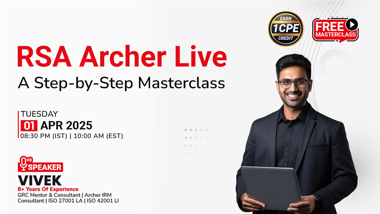 RSA Archer Live Practical Demo & Career Roadmap