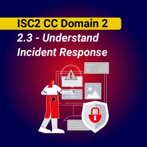 ISC2 CC Domain 2: 2.3 – Understand Incident Response