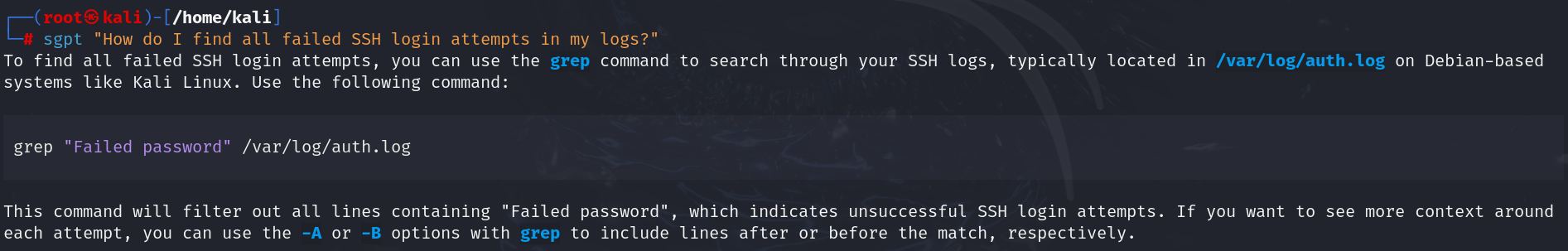 Log Analysis & Threat Detection